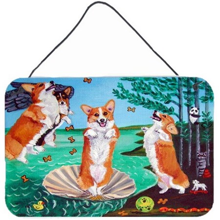 Carolines Treasures Corgi Birth Of Venus Wall and Door Hanging Prints 7319DS812